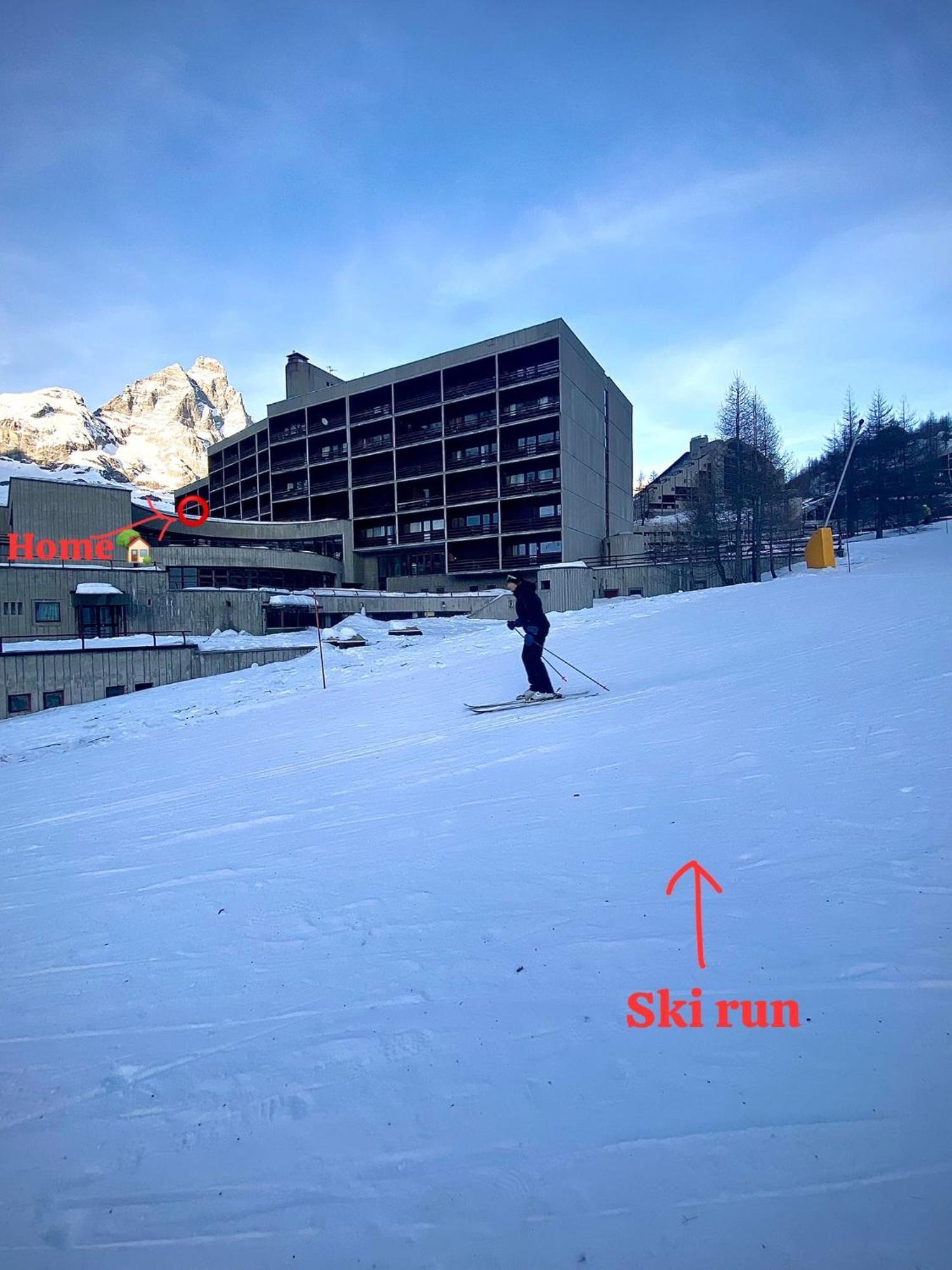 Ski Paradise - Cielo Alto Cervinia 브루일서비니아 외부 사진